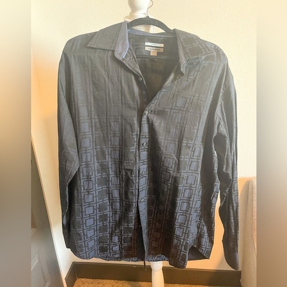 Johnston & Murphy European Abstract Dress Shirt - Picture 2 of 9